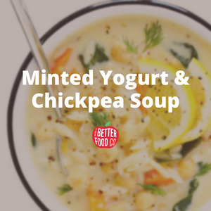 Minted Yogurt & Chickpea Soup